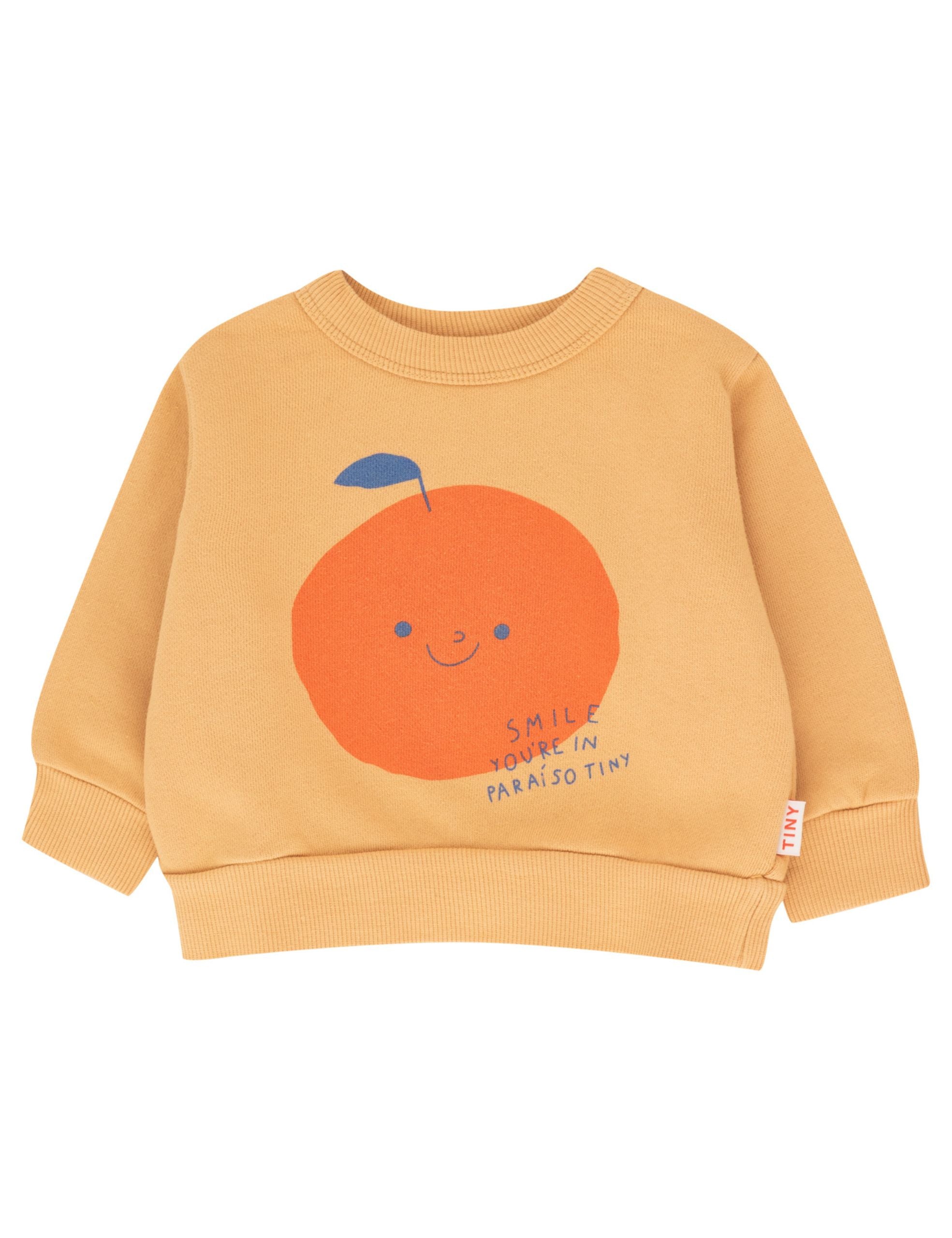 Branded Sweatshirt Dark Tangerine - Babyshop