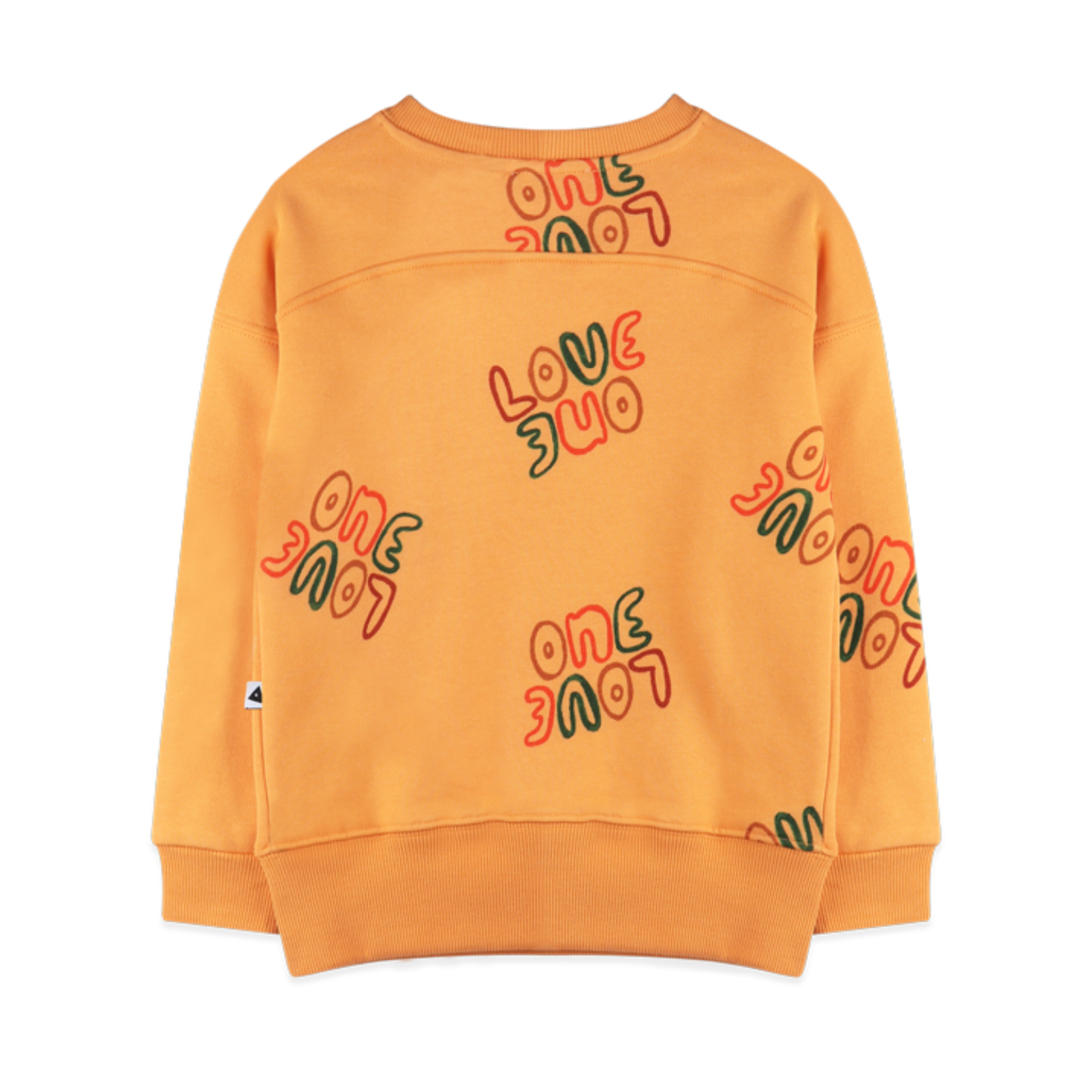 AMMEHOELA One Love Cotton Sweater Orange