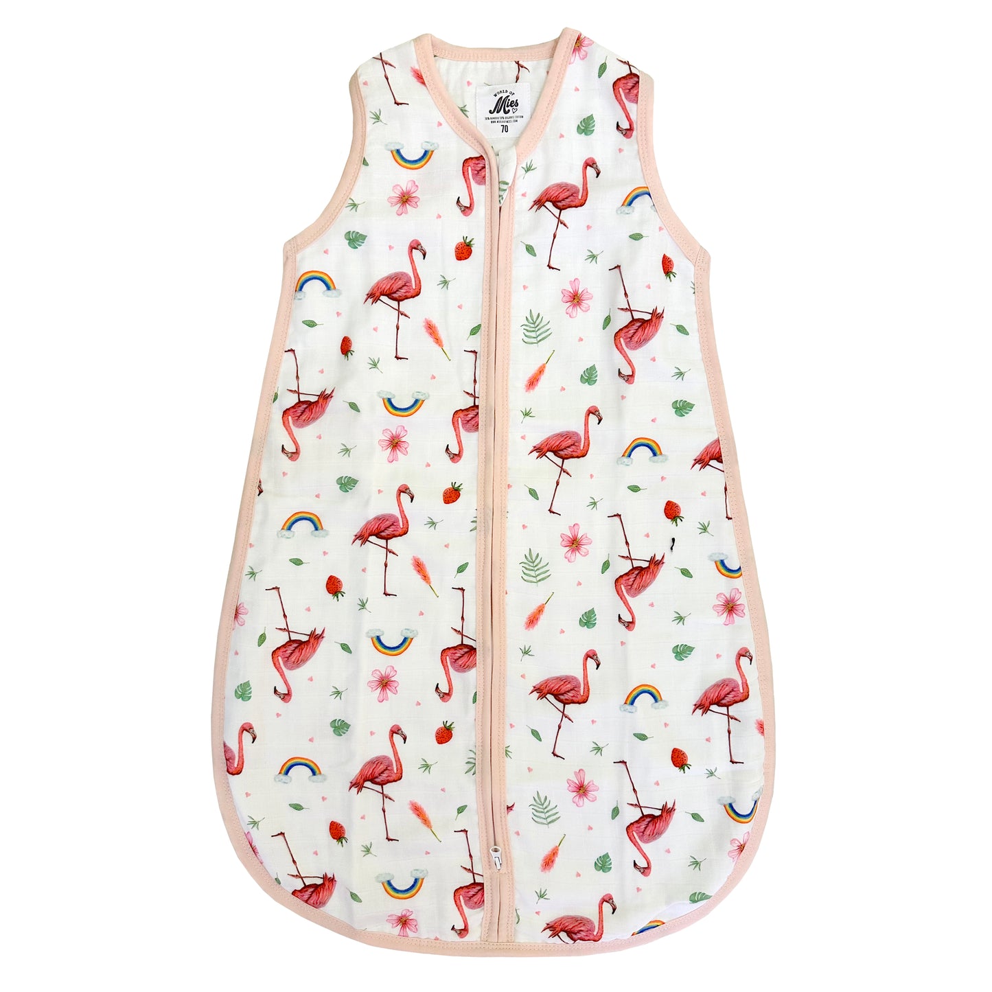 Flamingo sleeping bag