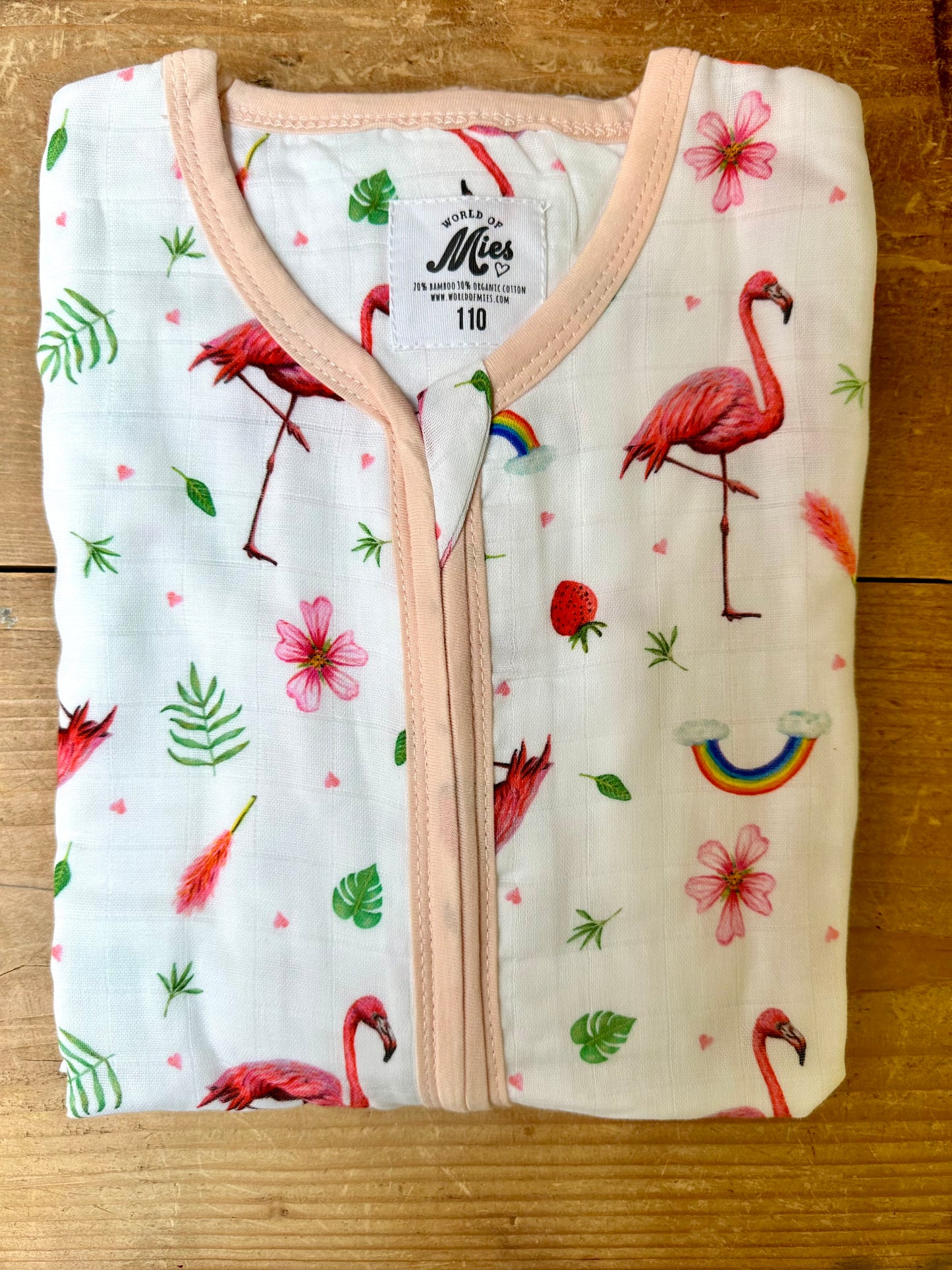 Flamingo sleeping bag